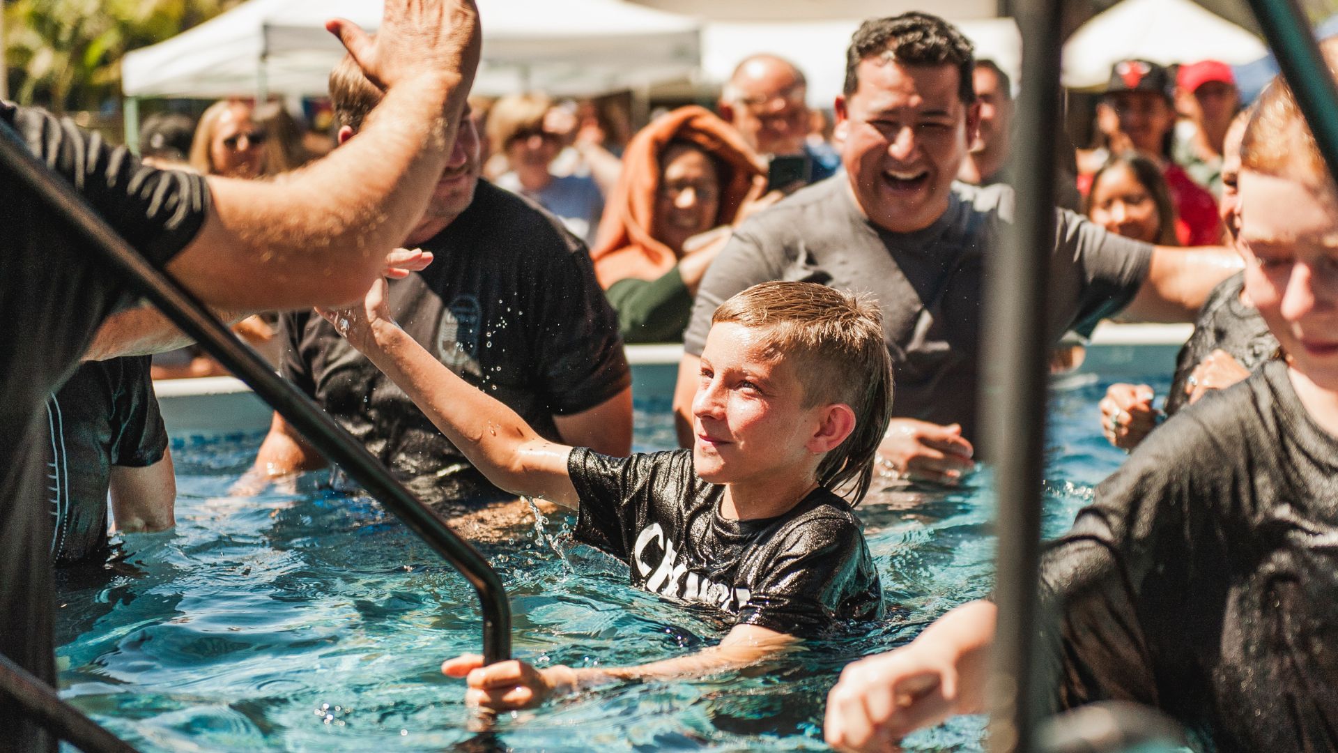 Outdoor Baptisms | Emmanuel Faith Community Church | Escondido, CA