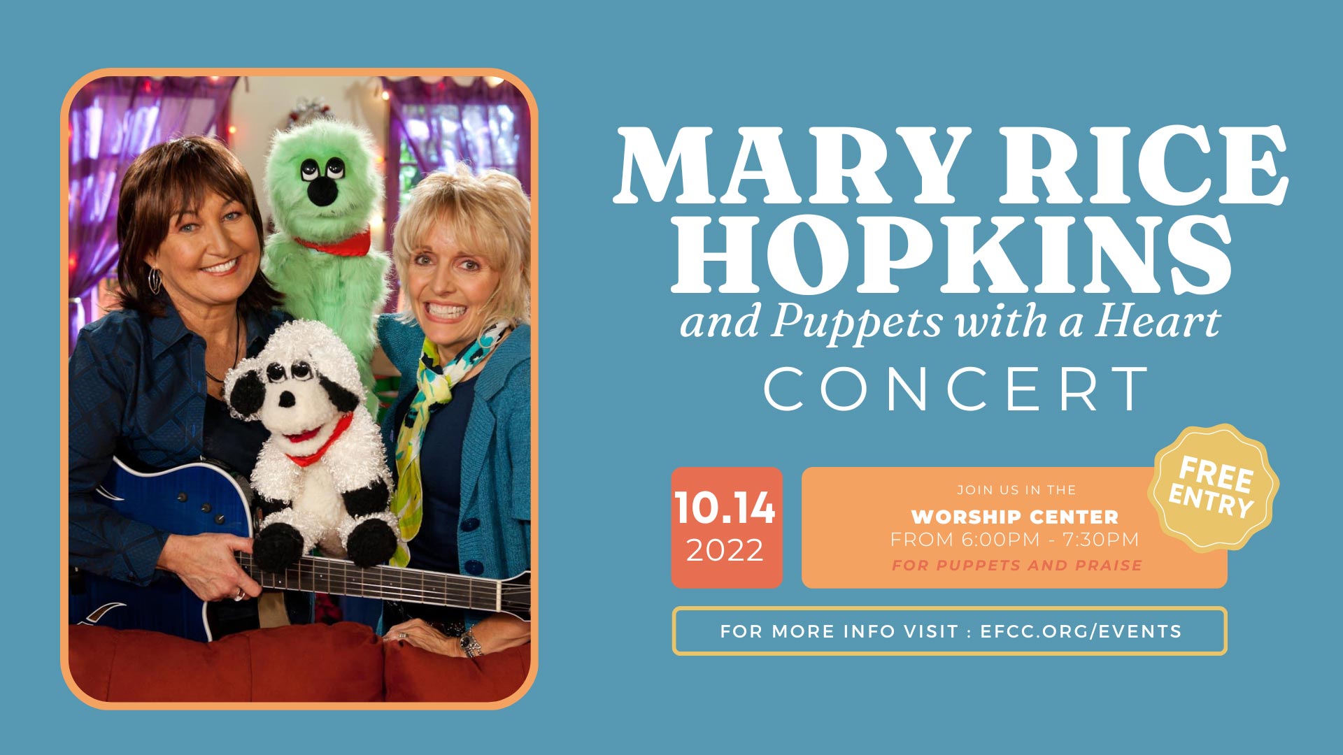 Mary Rice Hopkins Concert (October 2022) | Emmanuel Faith Community Church | Escondido, CA