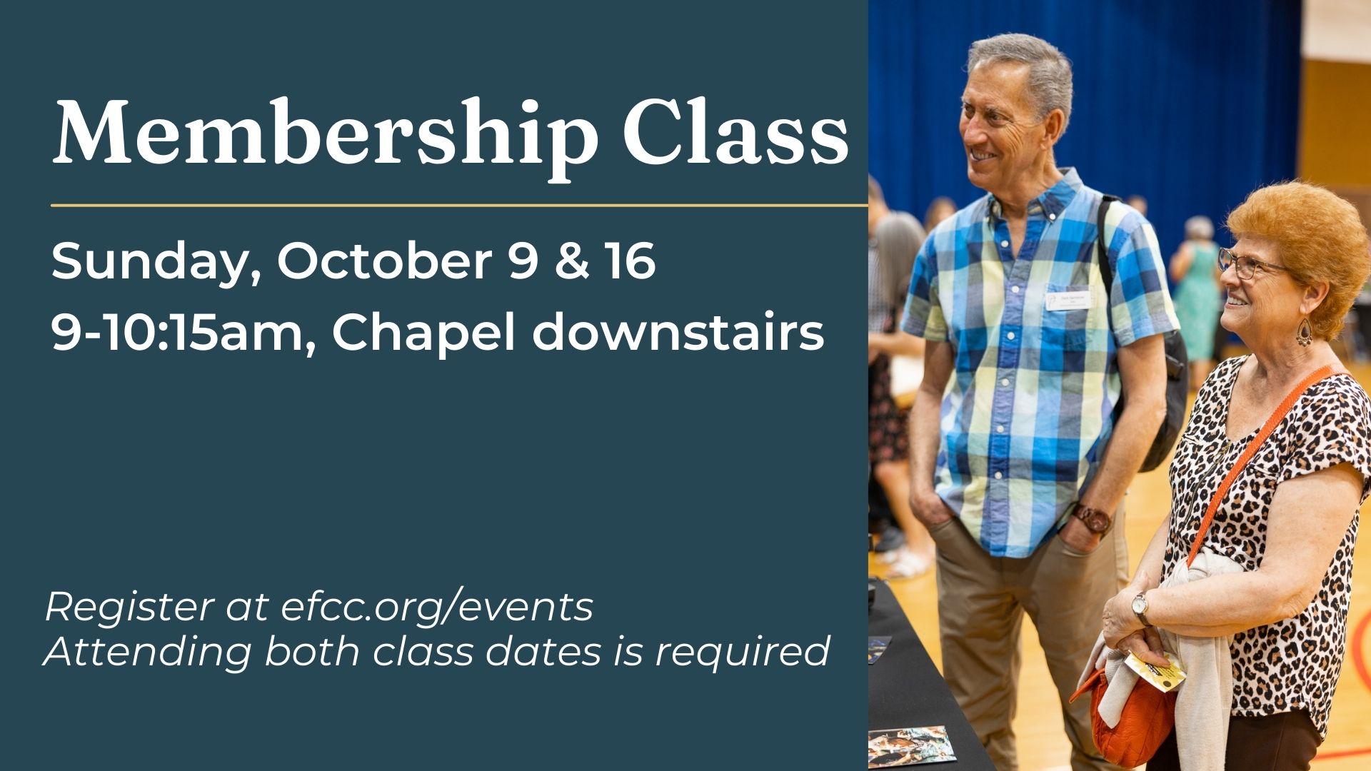 EFCC Membership Class | Emmanuel Faith Community Church | Escondido, CA